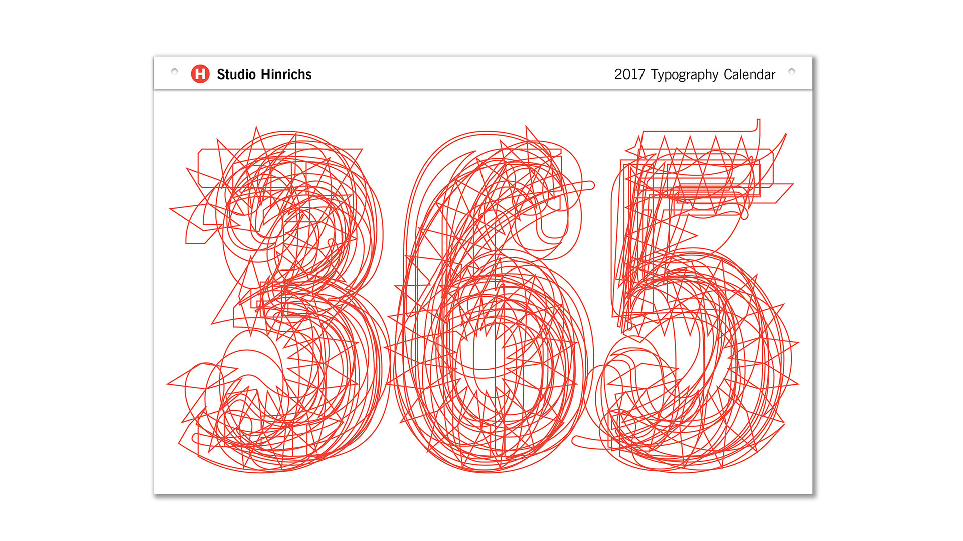 365 typography calendar 2017 midland paper